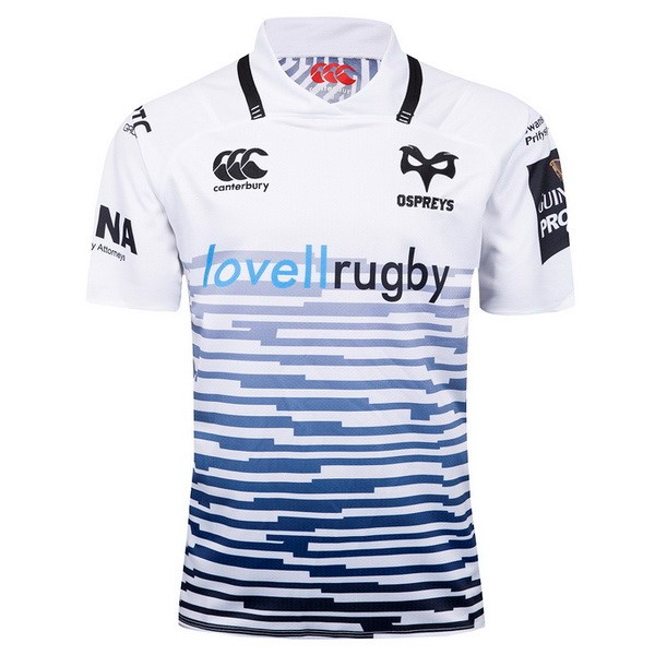 Maillot Rugby Ospreys Exterieur 2017 2018 Blanc